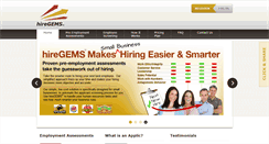 Desktop Screenshot of hiregems.com